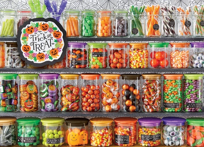 Puzzle Halloween: Trick or Treat 1000 piezas de COBBLE HILL