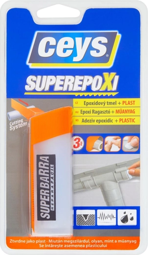 Masilla epoxi de reparación para plástico 48 g CEYS