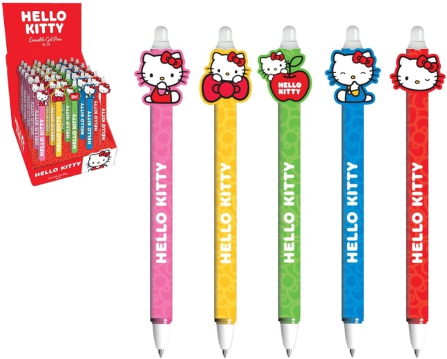 Bolígrafo de gel borrable Hello Kitty de 15 cm - 1 unidad