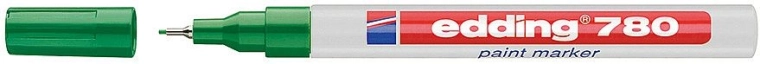 Rotulador de pintura Edding 780 verde
