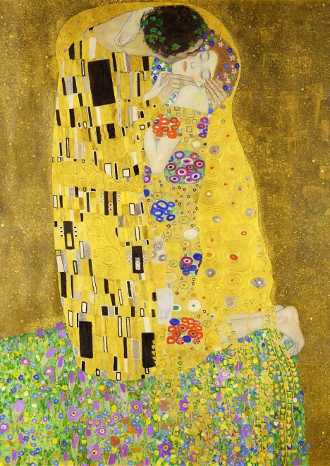 Puzzle Gustav Klimt El beso 1000 piezas