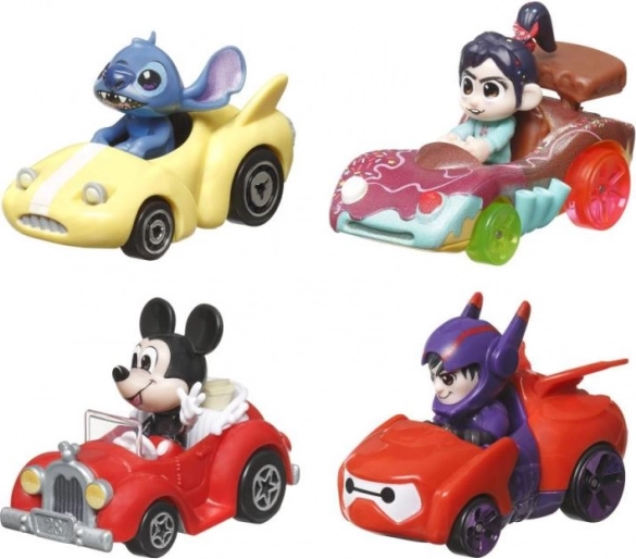 Set de 4 vehículos Hot Wheels RacerVerse 1:64