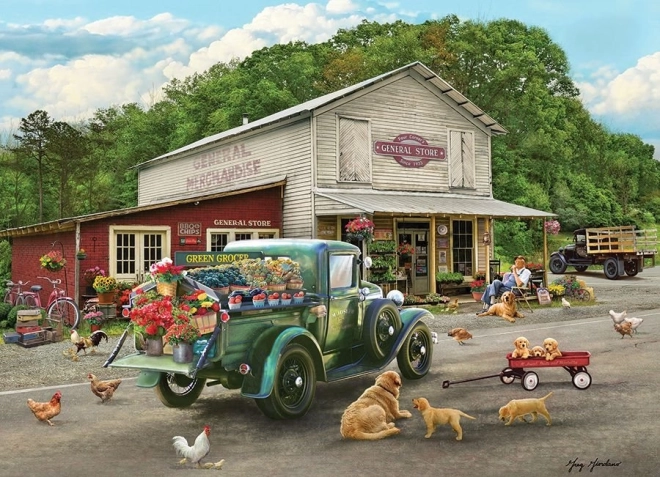 Puzzle Tienda COBBLE HILL 1000 piezas