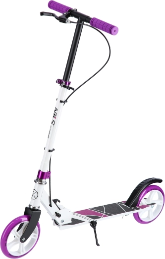 Patinete plegable NILS Extreme morado 180 mm