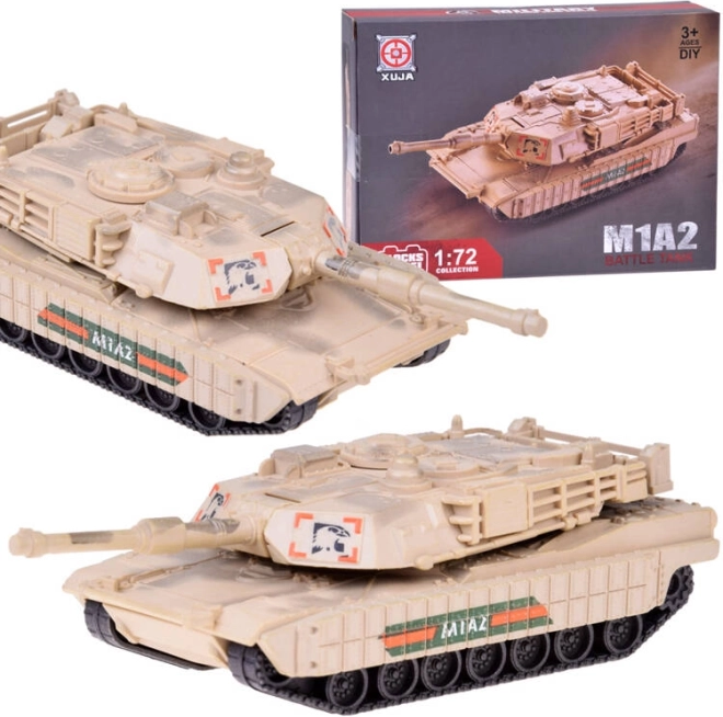 Kit de construcción del tanque Abrams M1A2
