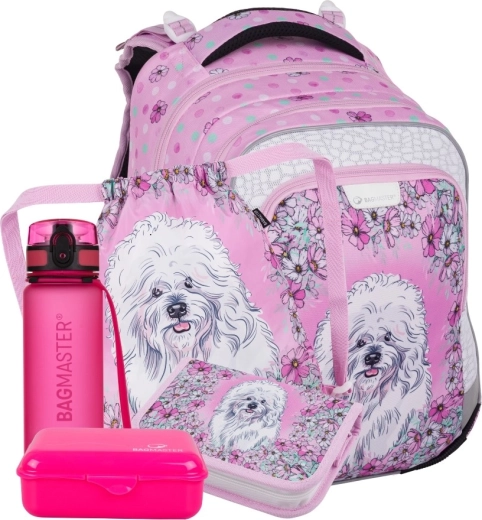 Set escolar Bagmaster LUMI 24 G Perrito
