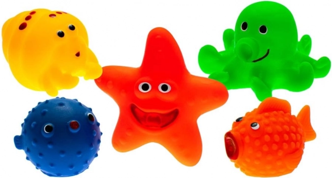 Set de animales marinos para el baño (5 uds.)