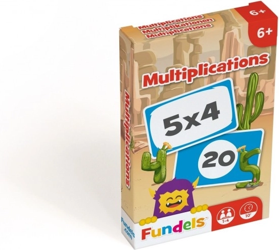 Fundels – cartas educativas de multiplicación