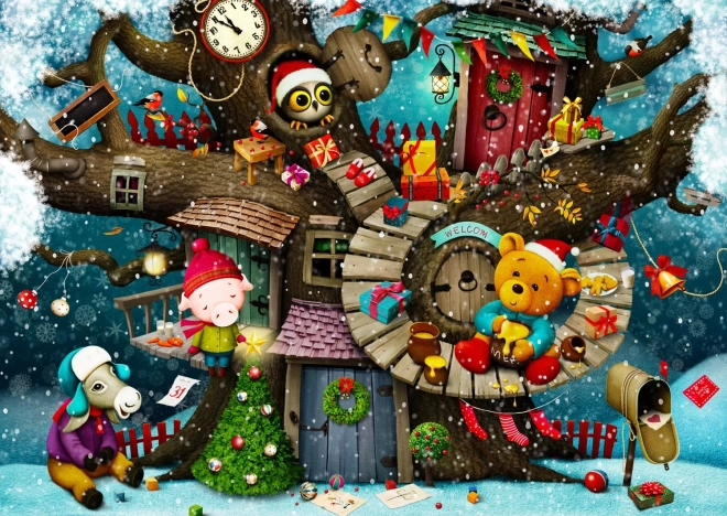 Puzzle ENJOY Navidad de cuento 1000 piezas