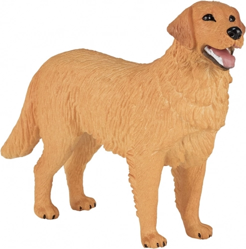 Figura Mojo de golden retriever – perro realista para niños y coleccionistas