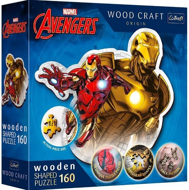Puzle de madera MARVEL Heroes 160 piezas