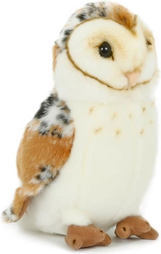 Búho de peluche común 20 cm