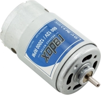 Motor de CC con escobillas REDOX tamaño 600 12 V 12000 rpm - 1 unidad