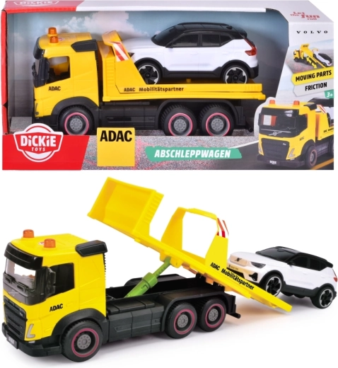 Dickie Set de grúa Volvo FM y coche Volvo EX40 - 2 unidades