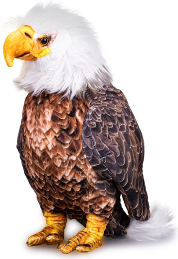 Águila calva de peluche 30 cm