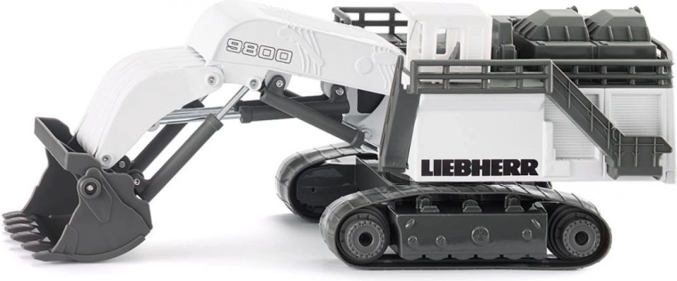 Siku Super excavadora de orugas LIEBHERR R9800 – modelo metálico