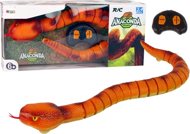 Serpiente RC ANAKONDA de 70 cm con mando a distancia