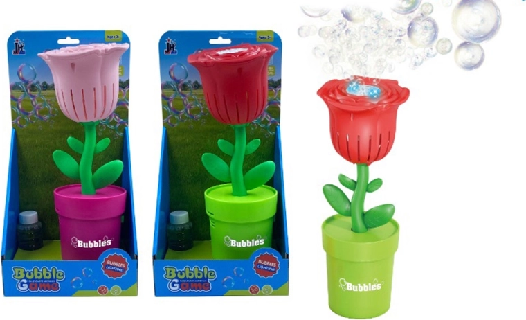 Pompero con forma de rosa 29 cm (varios modelos)