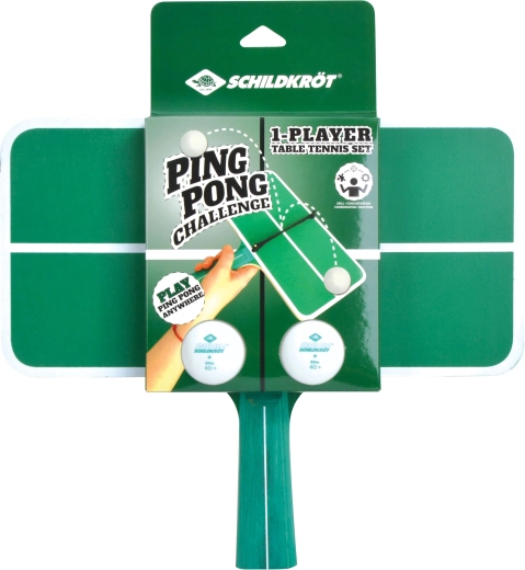 Schildkröt set de tenis de mesa para un jugador Ping Pong Challenge