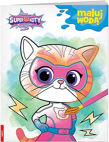 Ameet Disney Superkoty, libro para colorear con agua