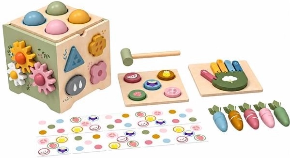 Centro de actividades Montessori de madera Baby Mix