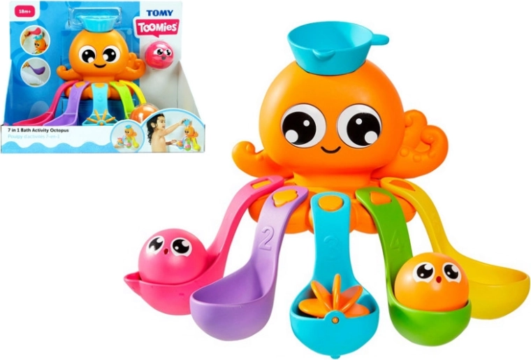 Tomy Toomies pulpo de baño 7 en 1