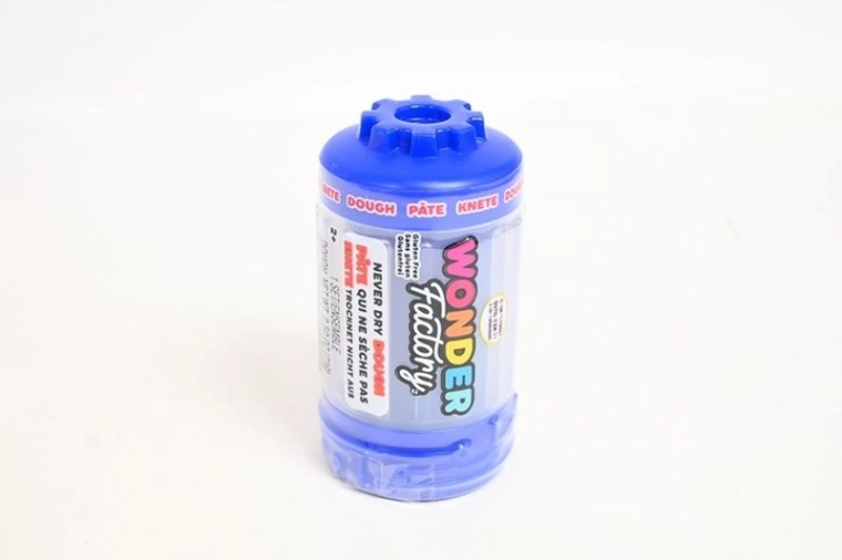MGA WonderFactory Never Dry Dough masa para modelar azul con herramienta 4 en 1