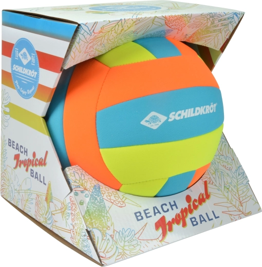 Balón de playa de neopreno Schildkröt Tropical