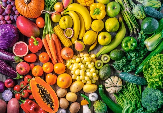 Puzzle Arcoíris vitamínico 1500 piezas