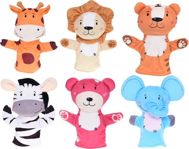Títere de mano de peluche con animalito 25 cm