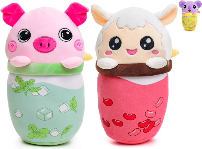 Peluche bubble tea animalito 24 cm