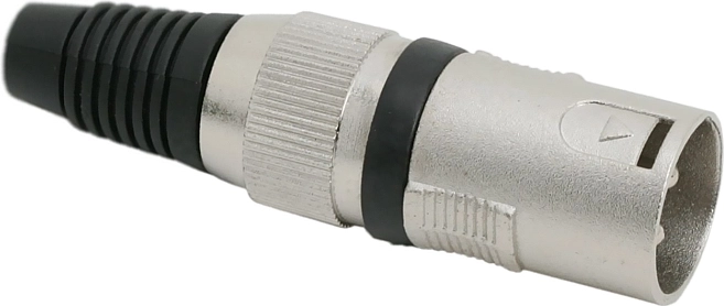 Conector XLR hembra de tres polos