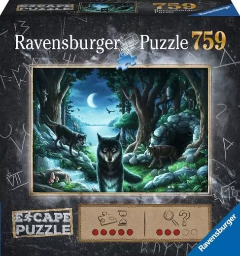 Ravensburger Exit puzzle La maldición de los lobos (759 piezas)