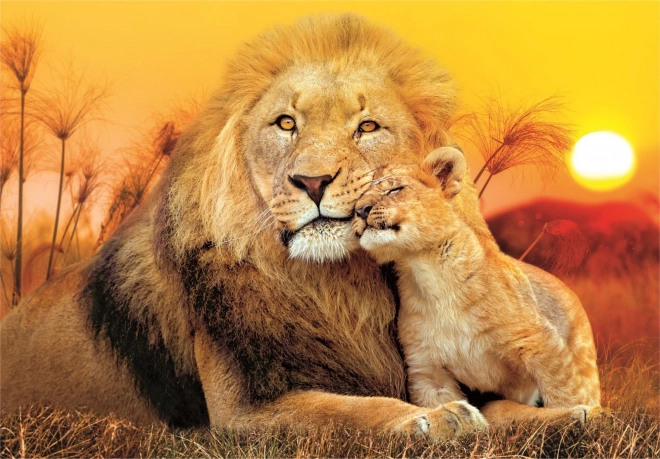 Puzzle Clementoni Abrazo inesperado 180 piezas