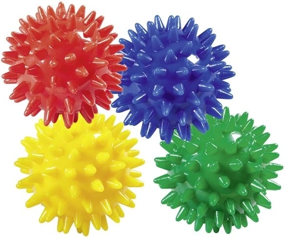 Pelota de masaje con púas para niños y adultos
