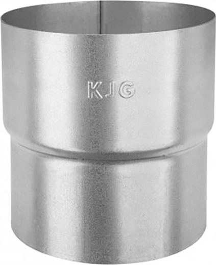 Manguito de unión para bajante 100 mm galvanizado