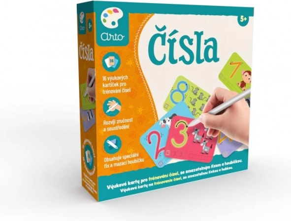 Arto set educativo de números
