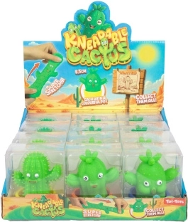 Cactus de cuerda en maceta – juguete para niños