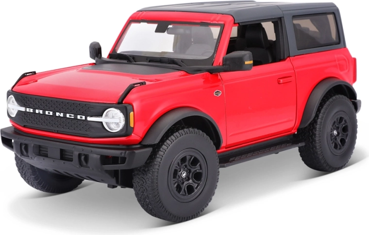 Maisto Ford Bronco Wildtrak rojo 1:18