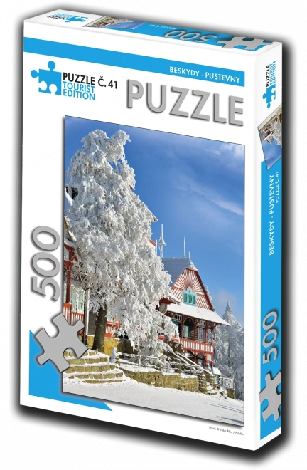 Puzzle Beskydy Pustevny 500 piezas – edición turística