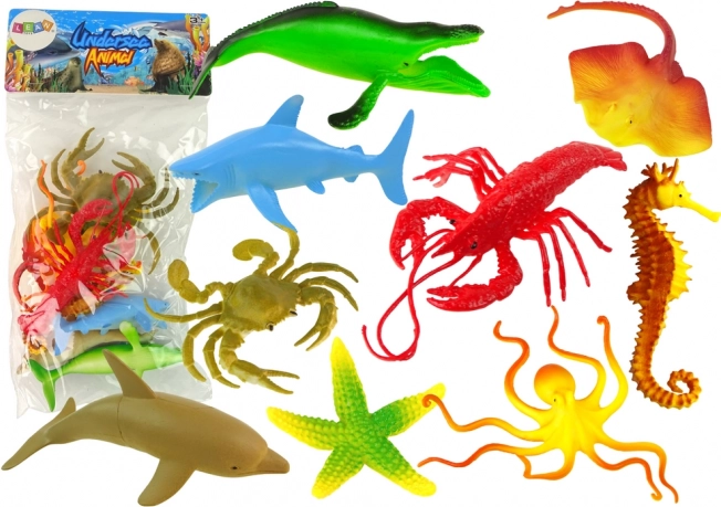 Set de figuras de animales marinos Ocean, 9 uds.