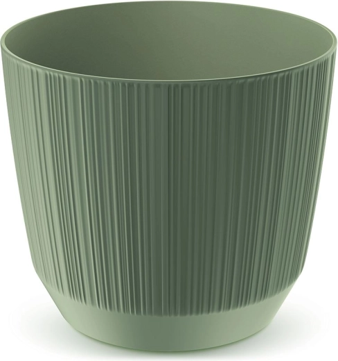 Maceta verde terroso 19,5 cm