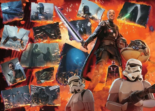 Puzle Star Wars villanos Moff Gideon 1000 piezas