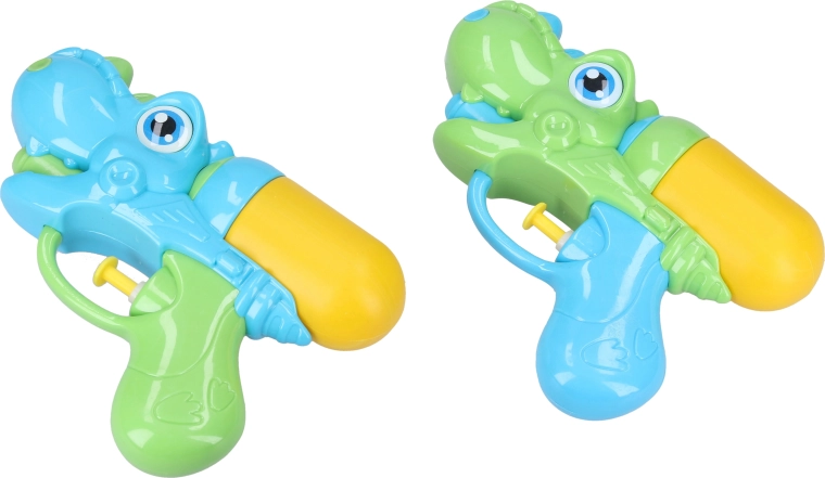 Pistola de agua con forma de dinosaurio, 15 cm - 1 unidad