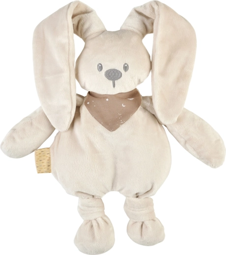 Conejito de peluche Nattou Lapidou Glow color arena 36 cm