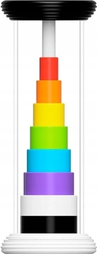 Fat Brain Flipty sonajero basculante de colores de 16 cm