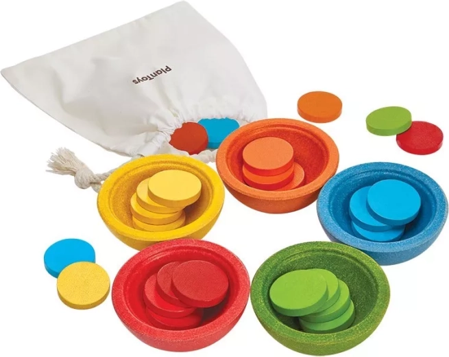 Vasos clasificadores PlanToys