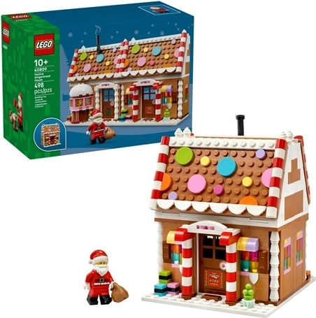 Lego Iconic casita de jengibre navideña