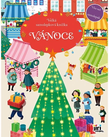 Gran libro de pegatinas Navidad