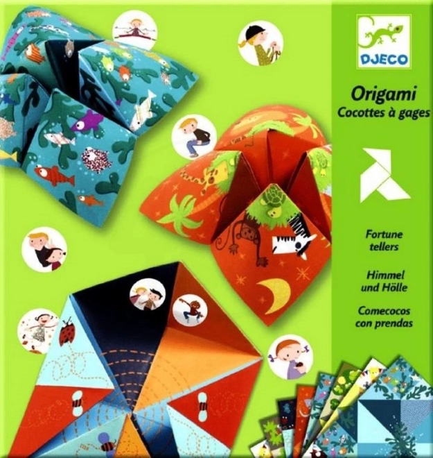 Origami Cielo, infierno, Paraíso Djeco